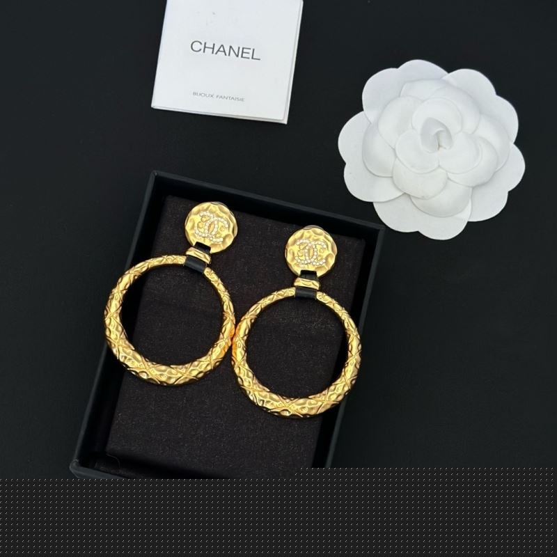 Ch*el earrings